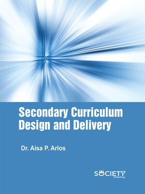 cover image of Secondary Curriculum Design and Delivery